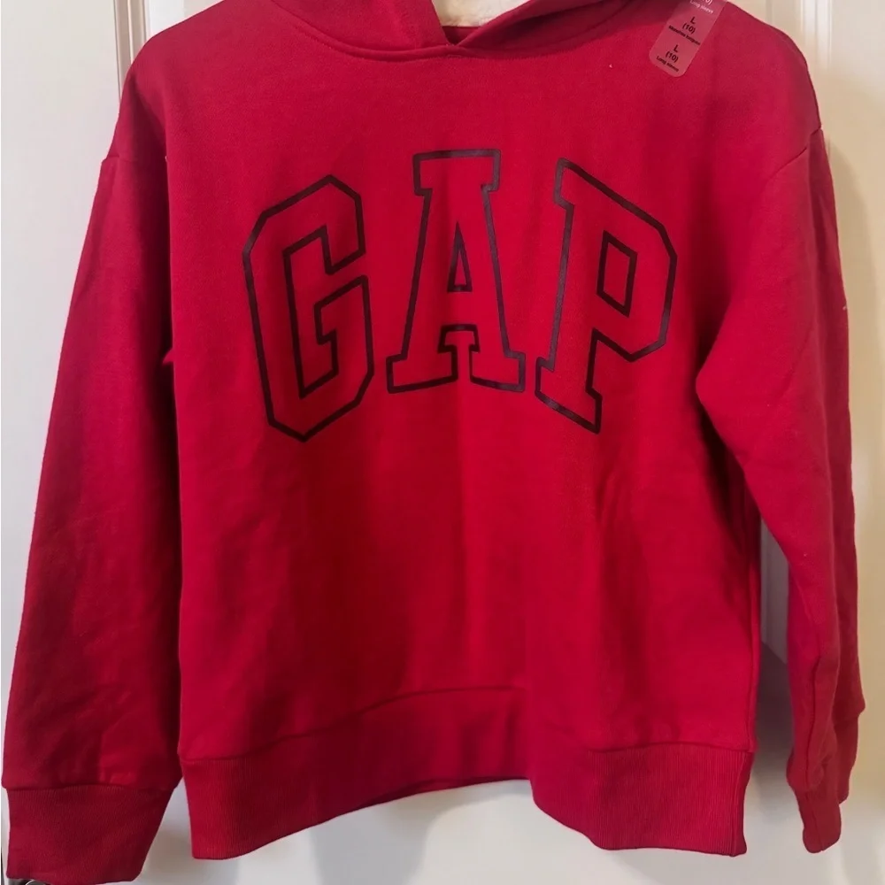NWT GAP Kids Vibrant Red Sweatshirt Size Large